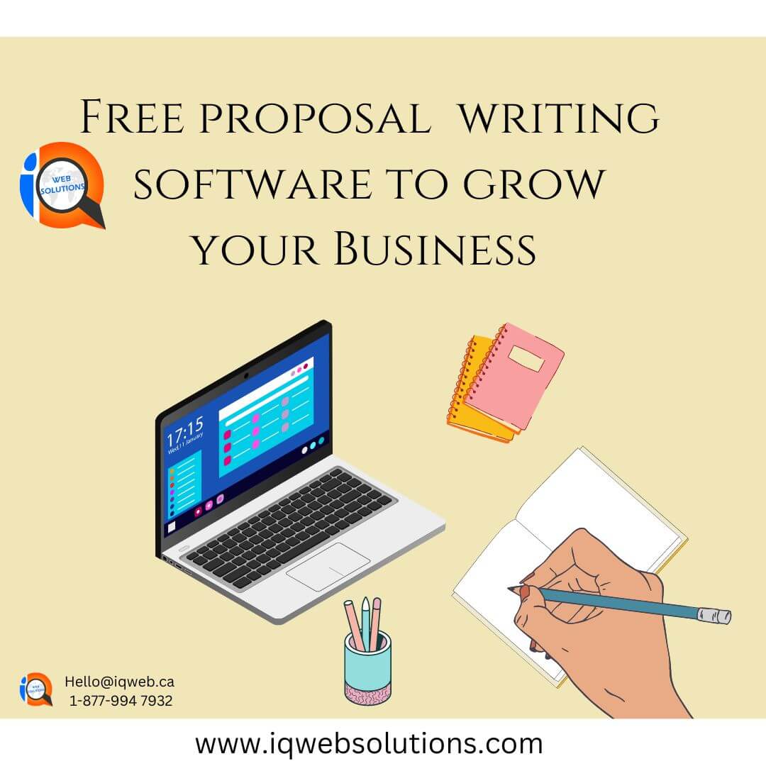 FREE PROPOSAL WRITING SOFTWARE TO GROW YOUR BUSINESS